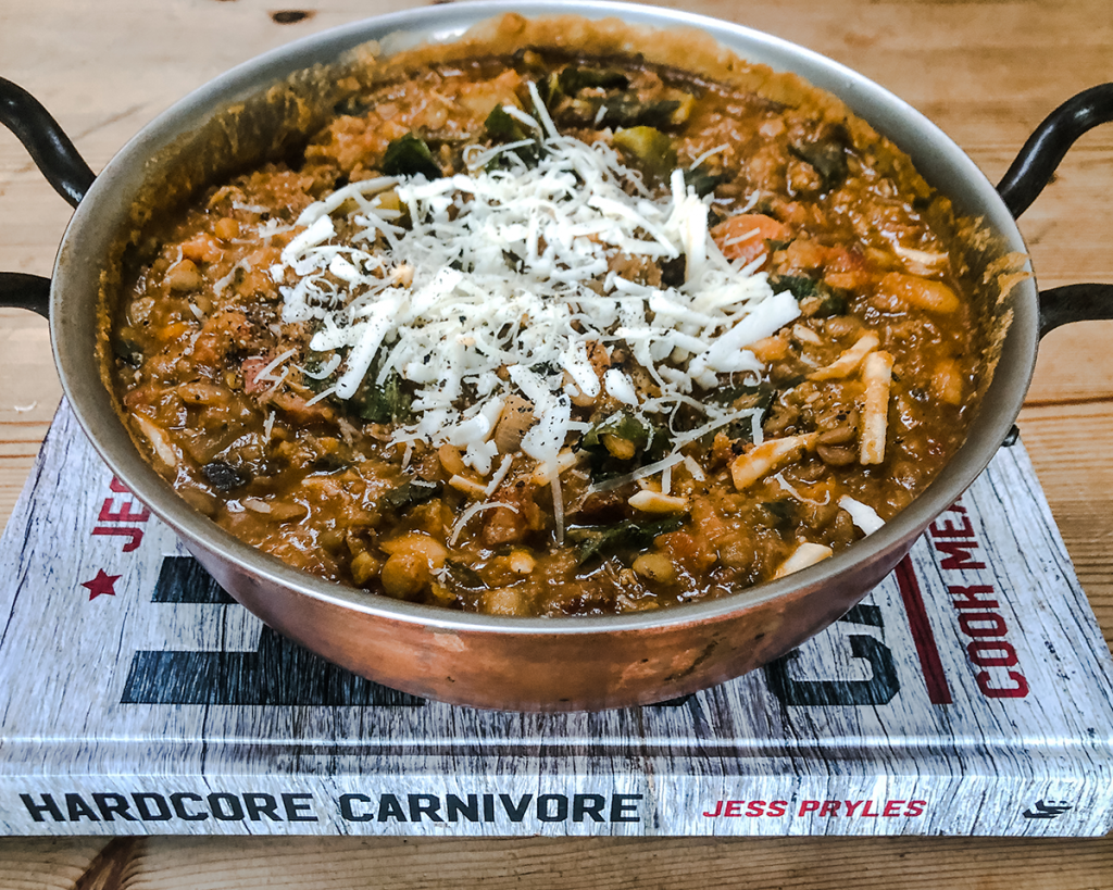 Spicy vegan lentils recipe