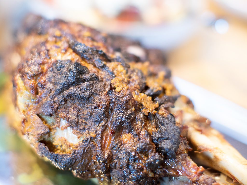 Yoghurt & turmeric lamb recipe
