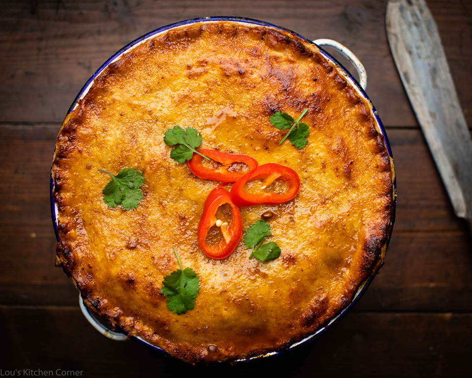 Curry pie. Pie... and curry!?! • Lou's Kitchen Corner