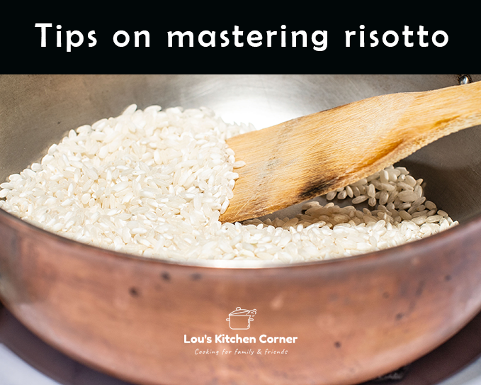 Restaurant risotto at home • Lou's Kitchen Corner