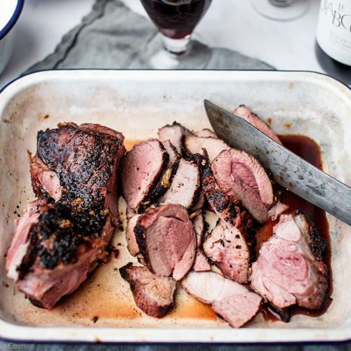 Greekstyle butterflied lamb • Lou's Kitchen Corner