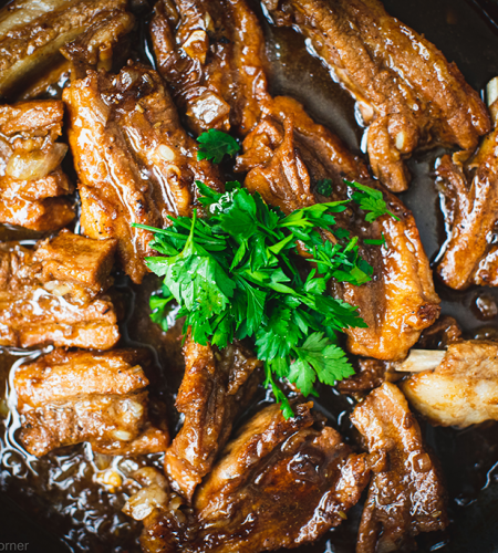 Toby’s Chinese-style ribs