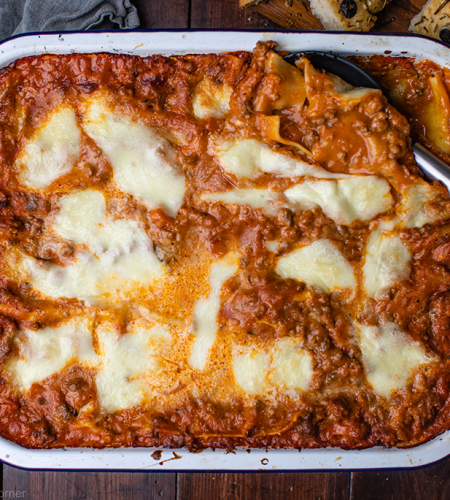 Epic lasagne recipe