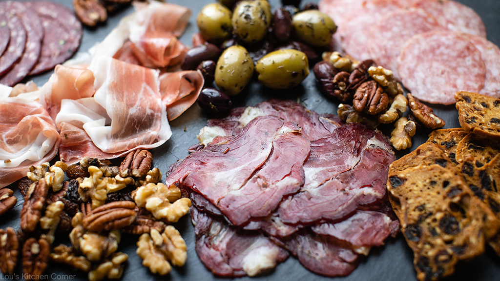 British charcuterie and cheese • Lou's Kitchen Corner