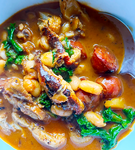 Chicken and chorizo winter warmer